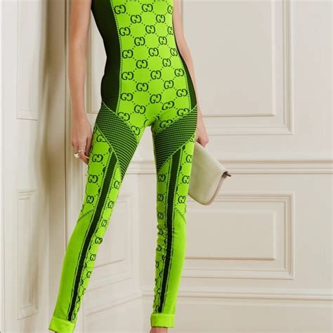 gucci green jumpsuit|Gucci 2022 Printed Jumpsuit .